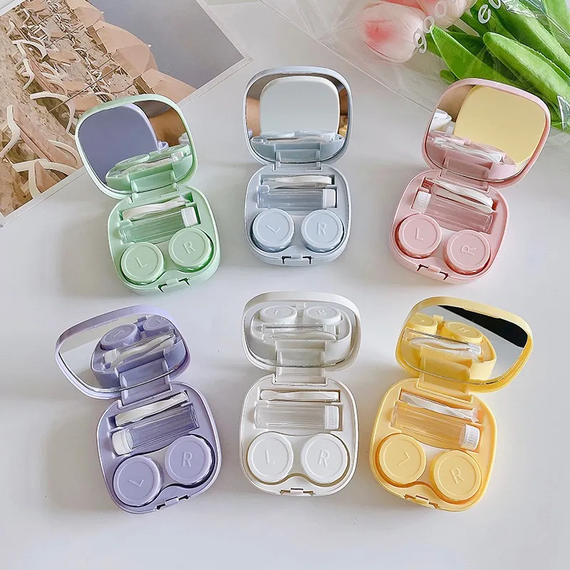 Candy Color Contact Lens Case Travel Kit | Accessory