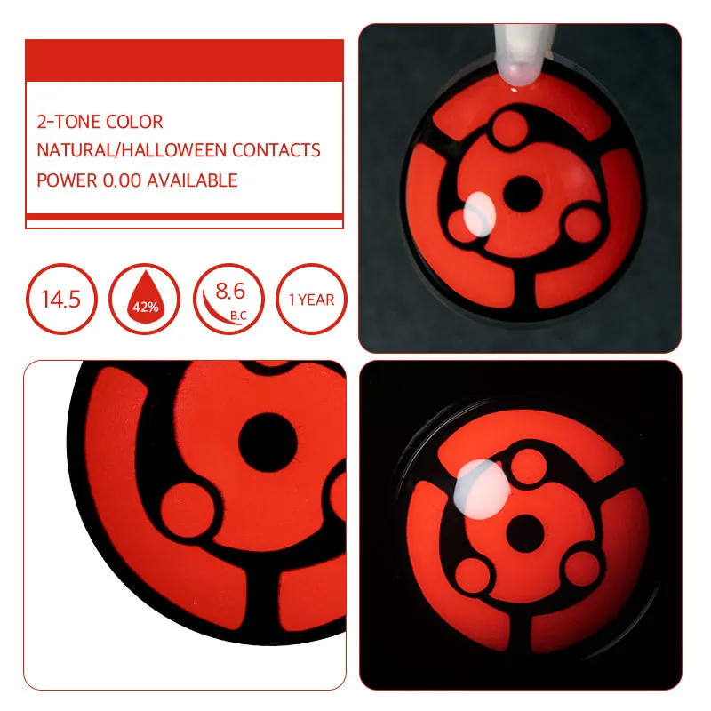 EYEZA Mangekyou Madara Uchiha Sharingan | 1 Year