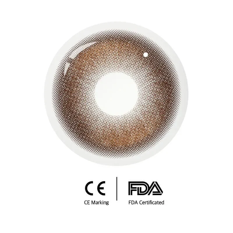 EYEZA Almond Brown | 1 Year