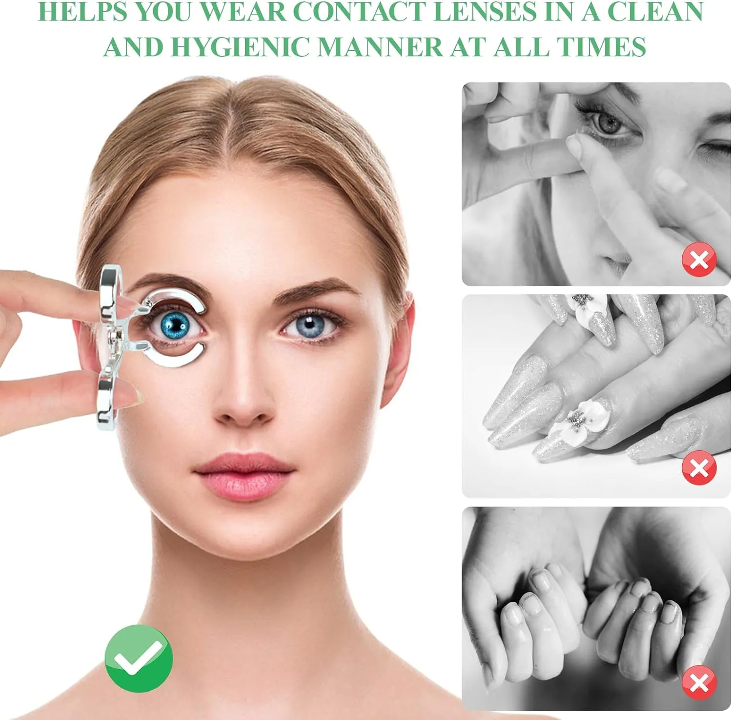 Contact Lens Eyelid Stretcher | Accessory