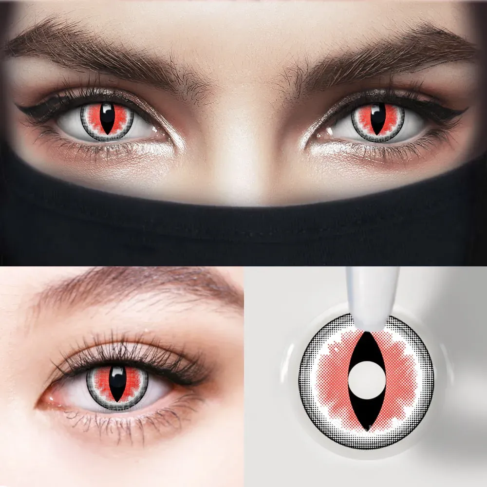 EYEZA Ragdoll Cat Eyes Red | 1 Year